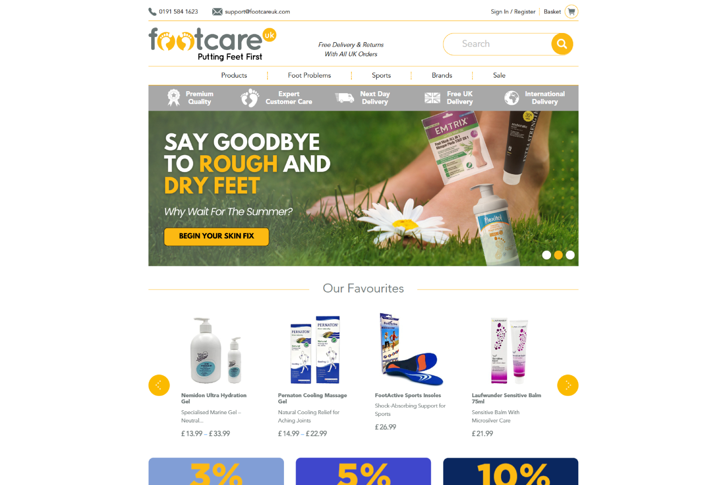 Footcare Uk Desktop